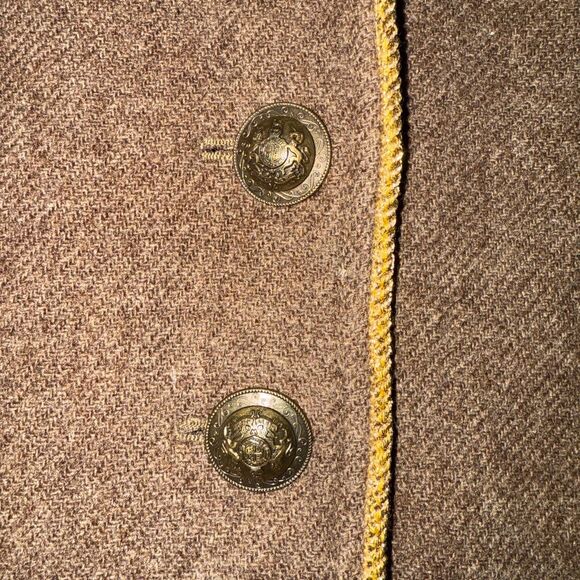 Moschino CheapandChic Wool Military Blazer - Brown 6 - Picture 4 of 9